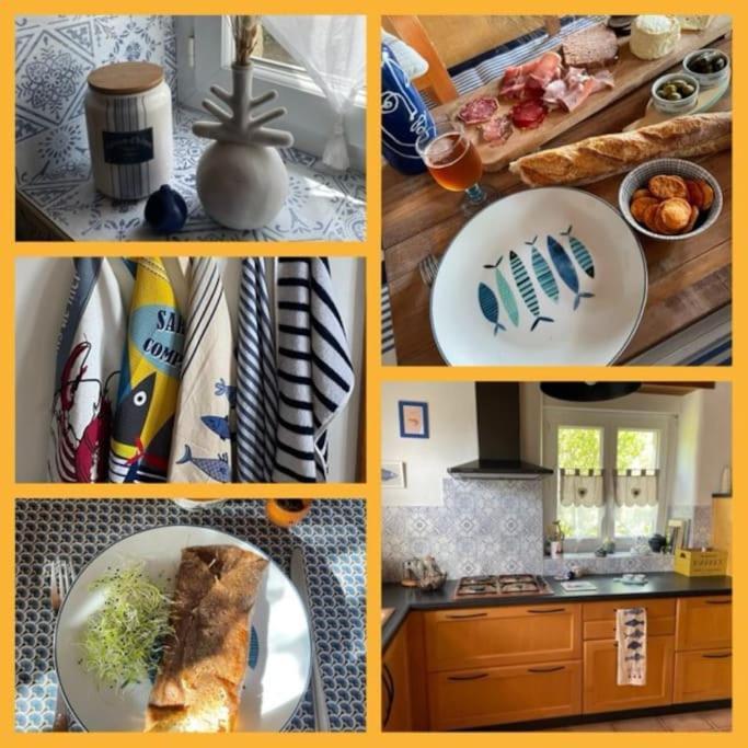 Pont-Scorff Cottage Entre Mer Et Campagne מראה חיצוני תמונה